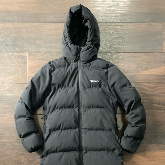BENCH Long Puffer Winter Jacket size XS - Picture 3 of 6